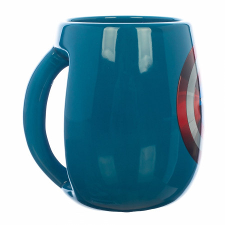 Marvel Captain America Ceramic Contoured Handle Mug